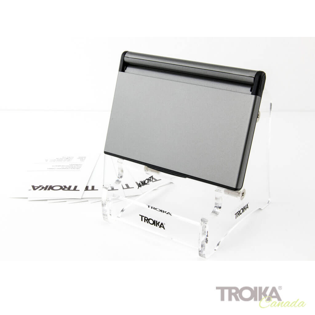 BUSINESS CARD CASE "MR. SLOWHAND" - GREY