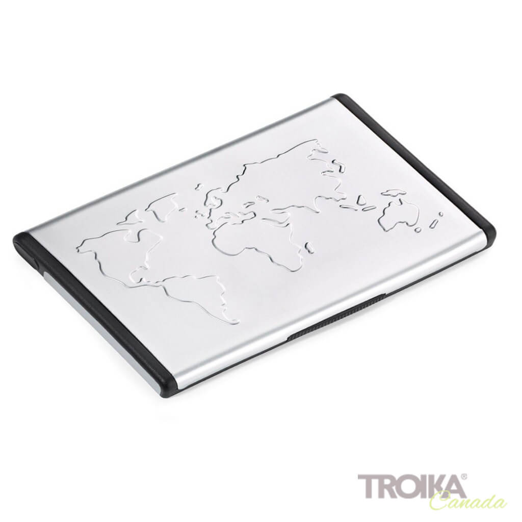 TROIKA Business Card Case "MR. SLOWHAND" - World