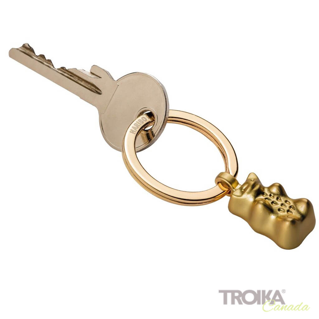 TROIKA Keychain "HARIBO GOLDBÄR" - Gold