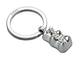 TROIKA Keychain "HARIBO GOLDBÄR" - Silver