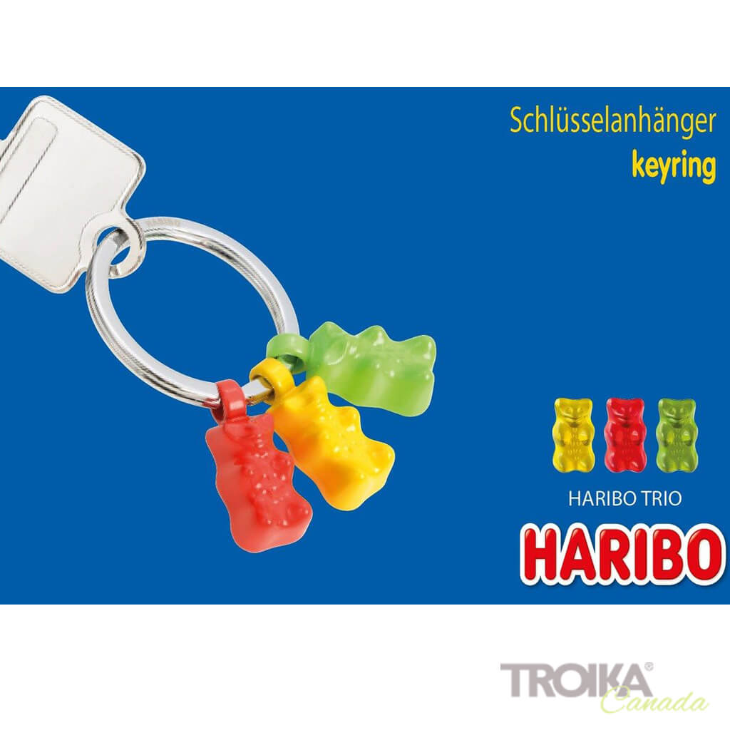 TROIKA Keychain "HARIBO TRIO"