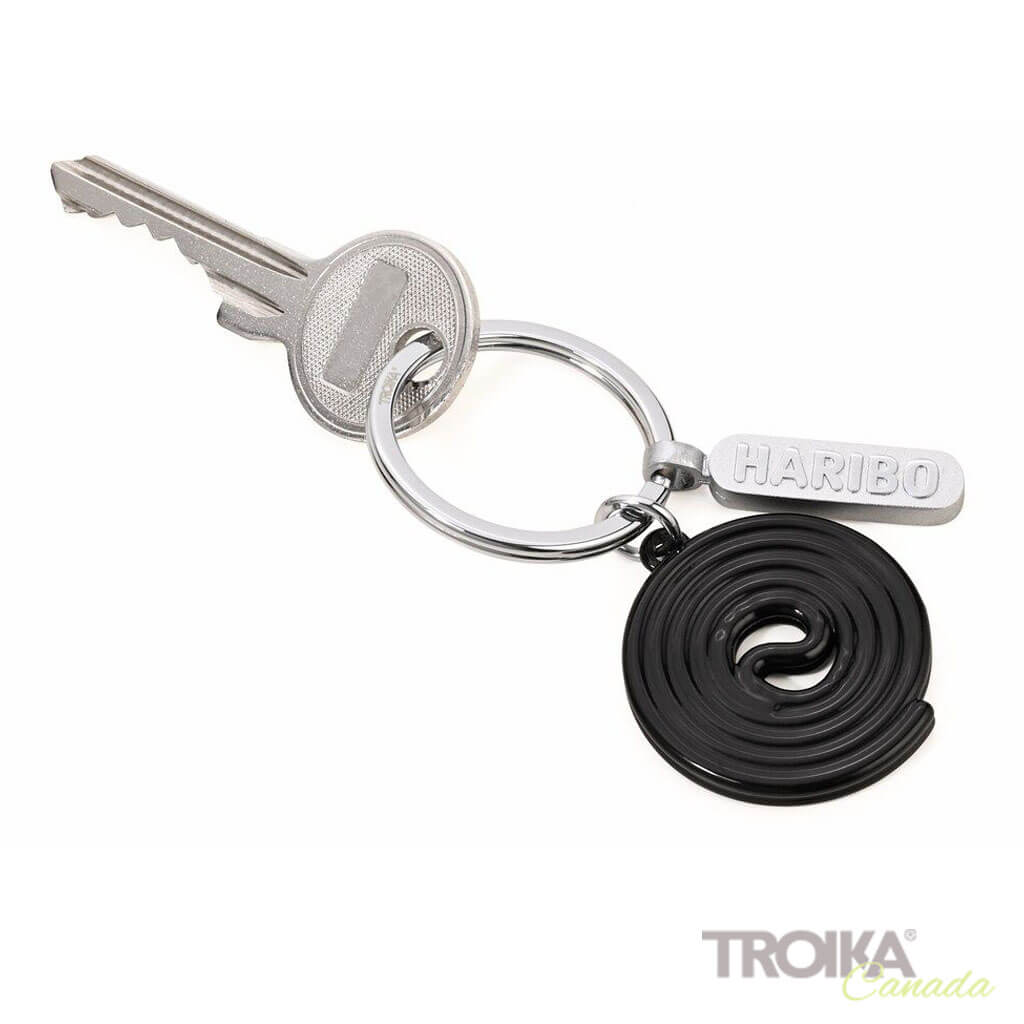 TROIKA Keychain "HARIBO LAKRITZ"