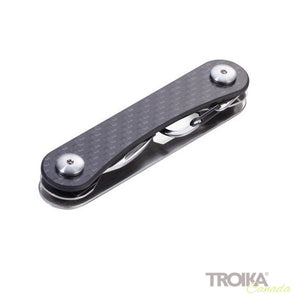 TROIKA Key Organizer "CLEVER KEY" - Carbon