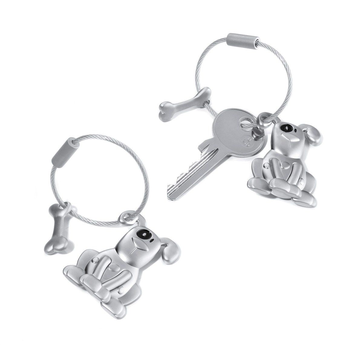 TROIKA Keychain "PETE" - Silver