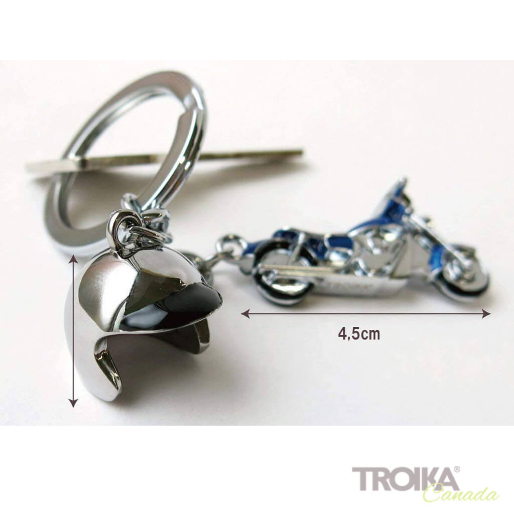 TROIKA Keyring with 2 charms "KEY CRUISING"
