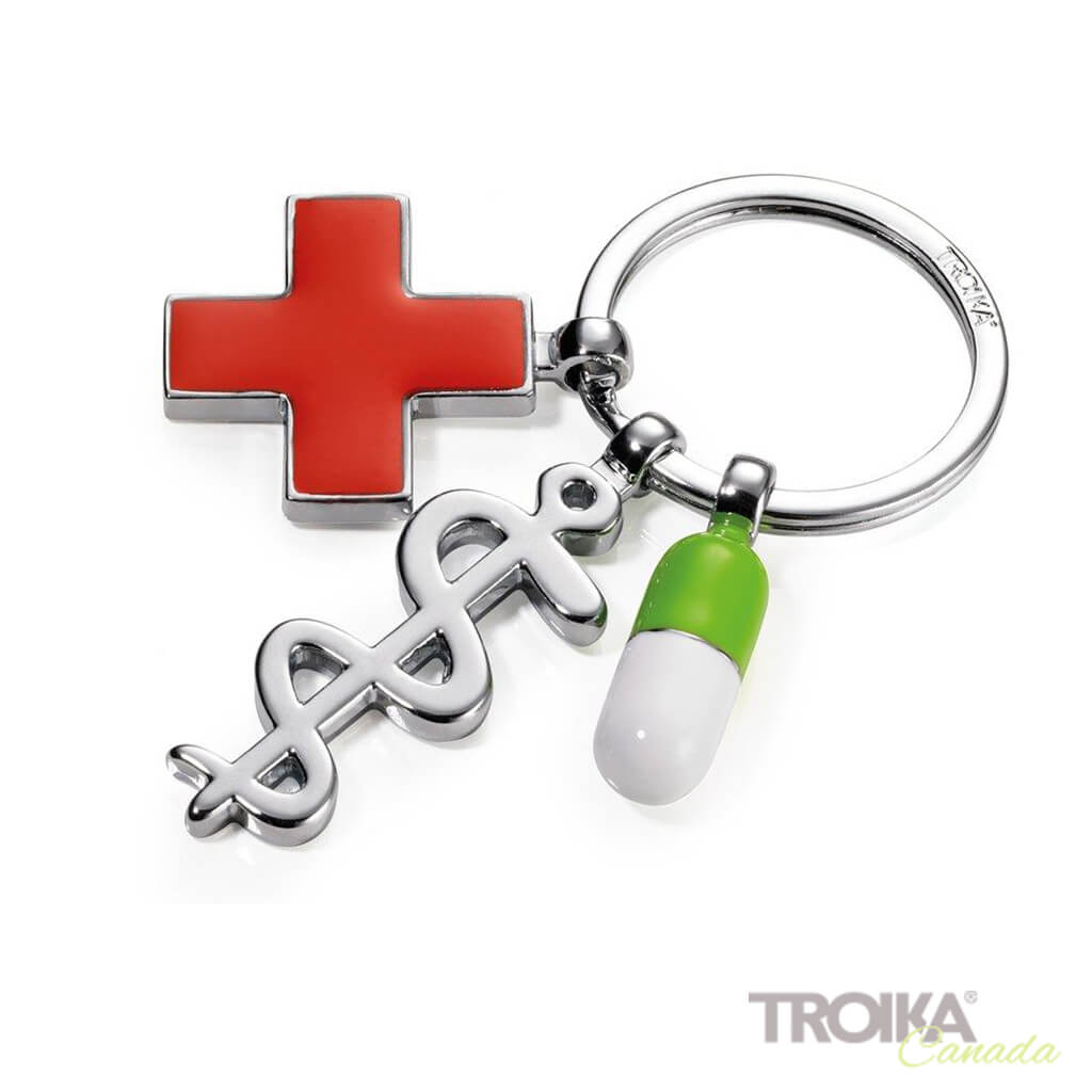 TROIKA Keychain "Get Well"