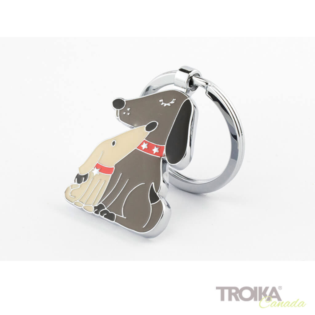 TROIKA Keyring "DOG & DOGGY"