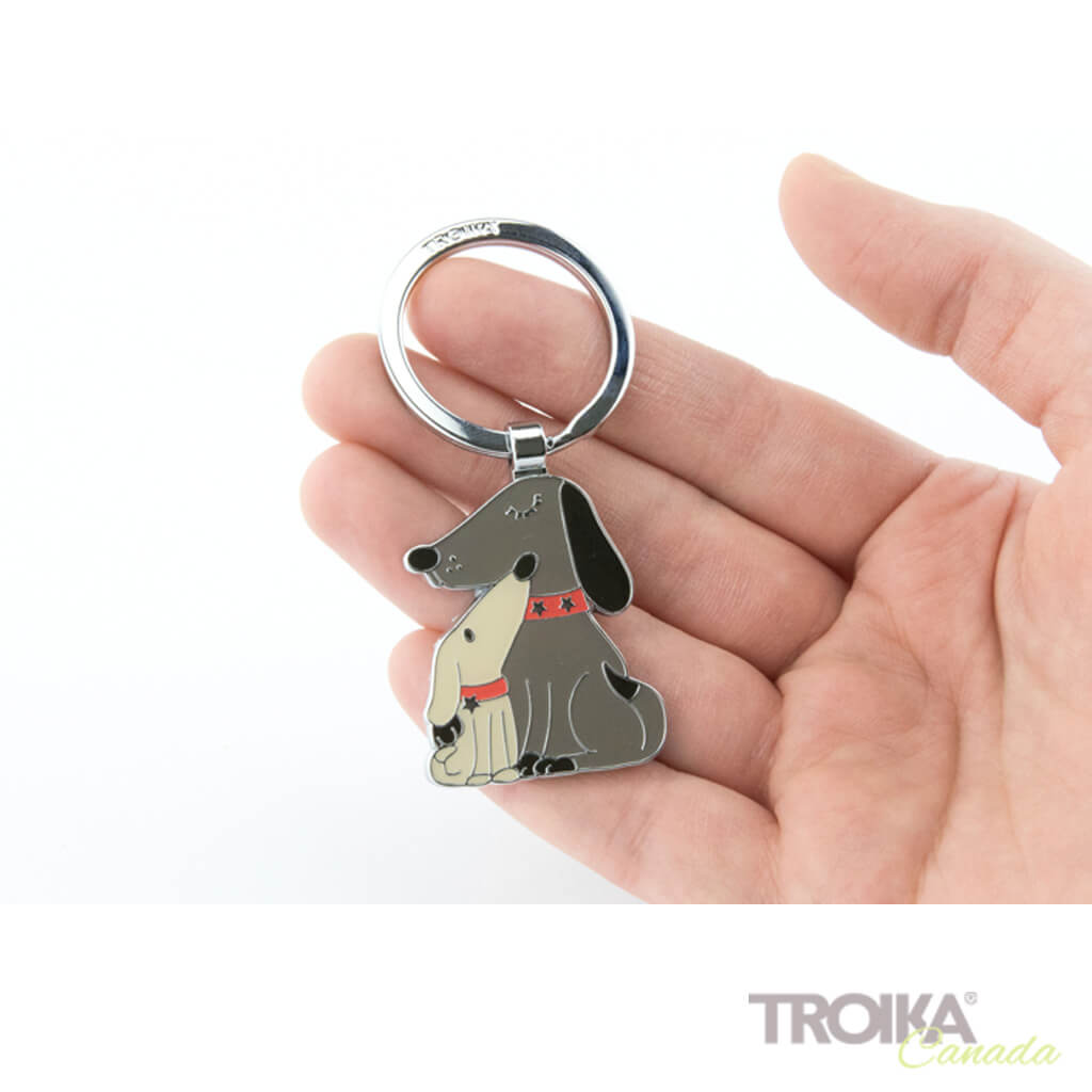 TROIKA Keyring "DOG & DOGGY"