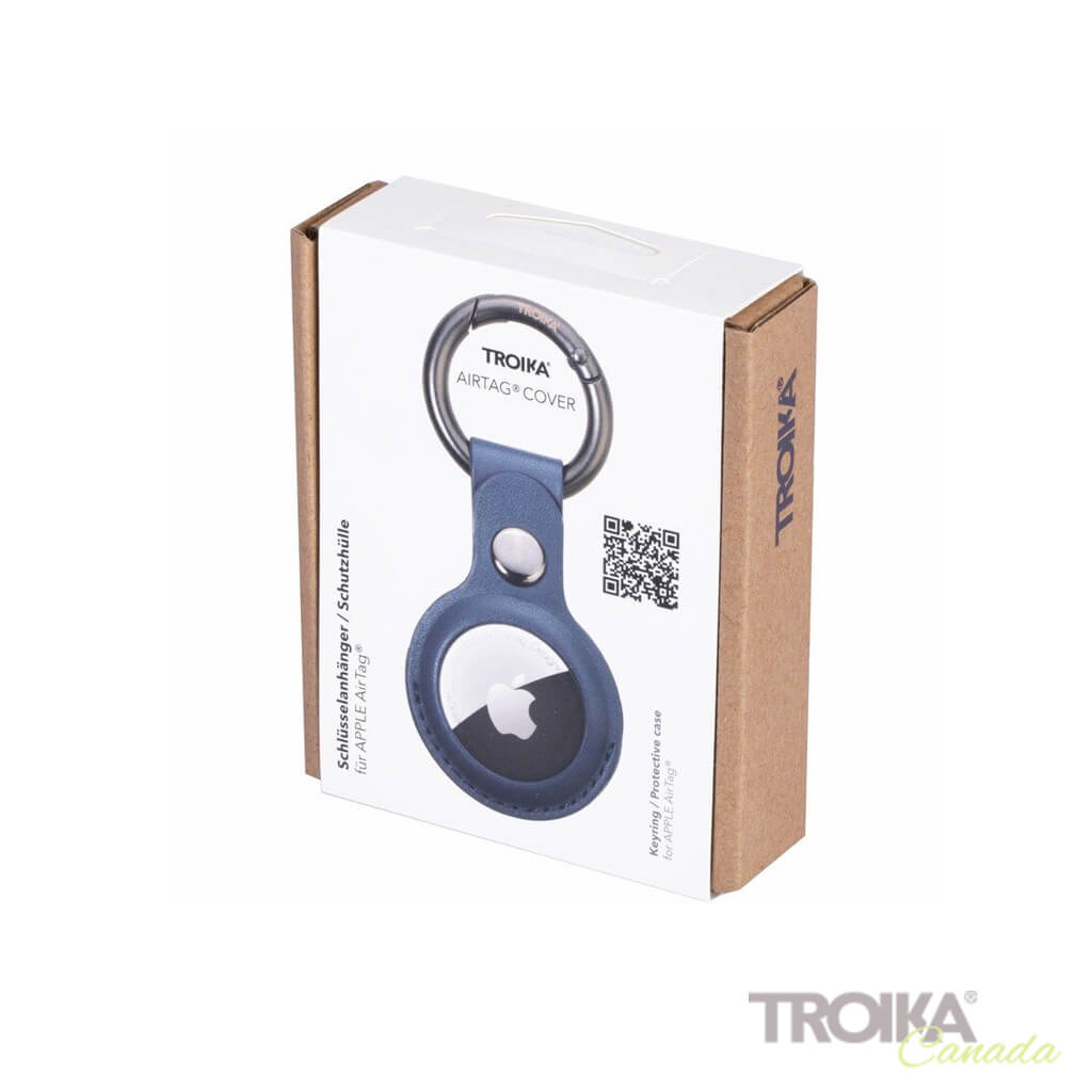 TROIKA Keyring "AIRTAG COVER" - BLUE