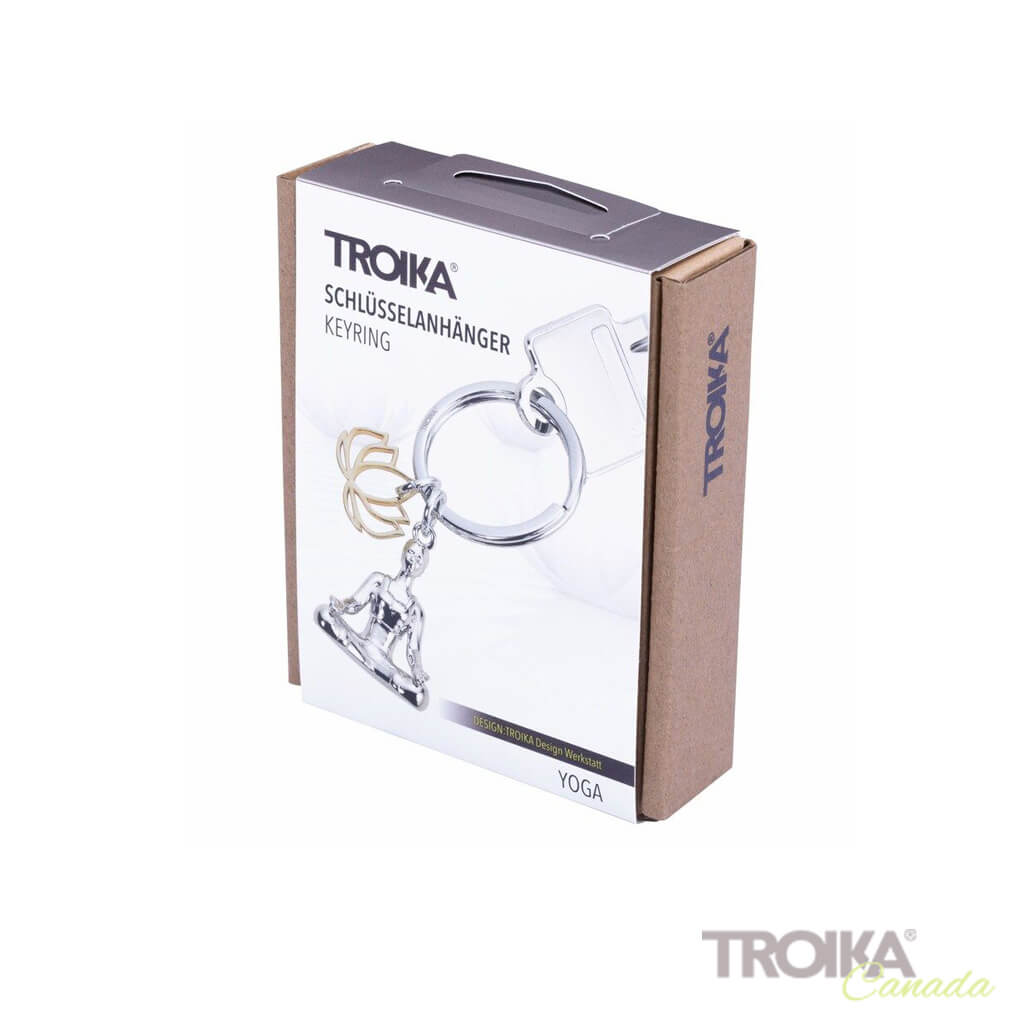 TROIKA Keychain "YOGA"