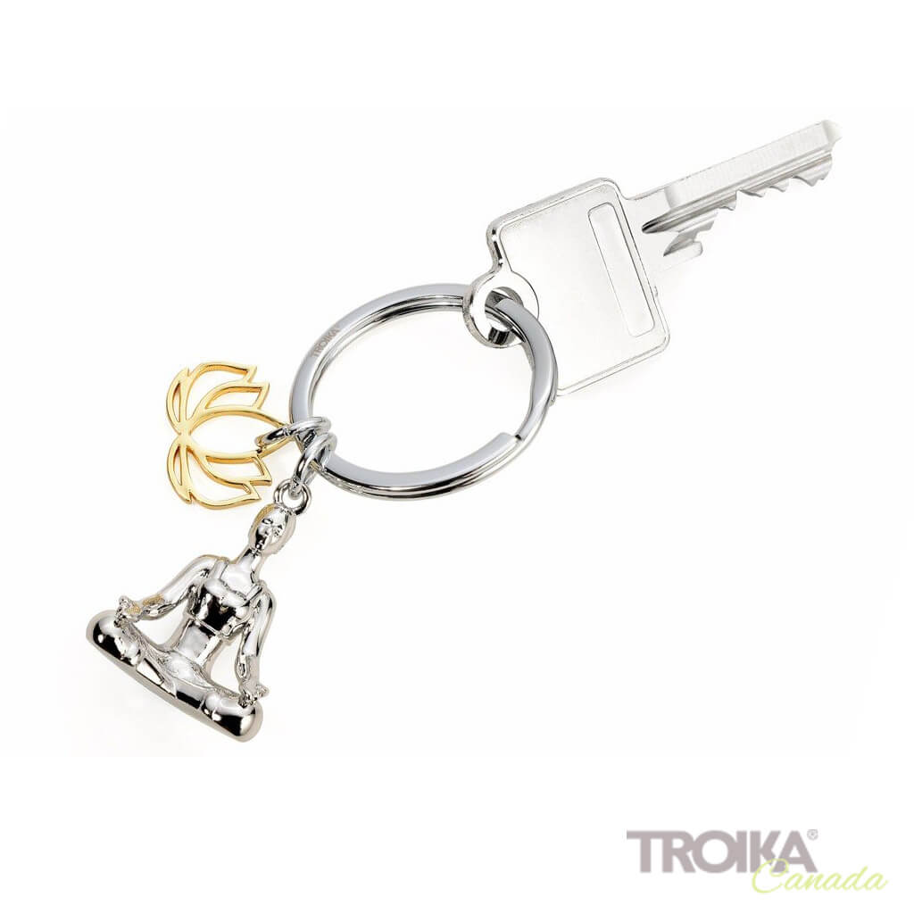 TROIKA Keychain "YOGA"
