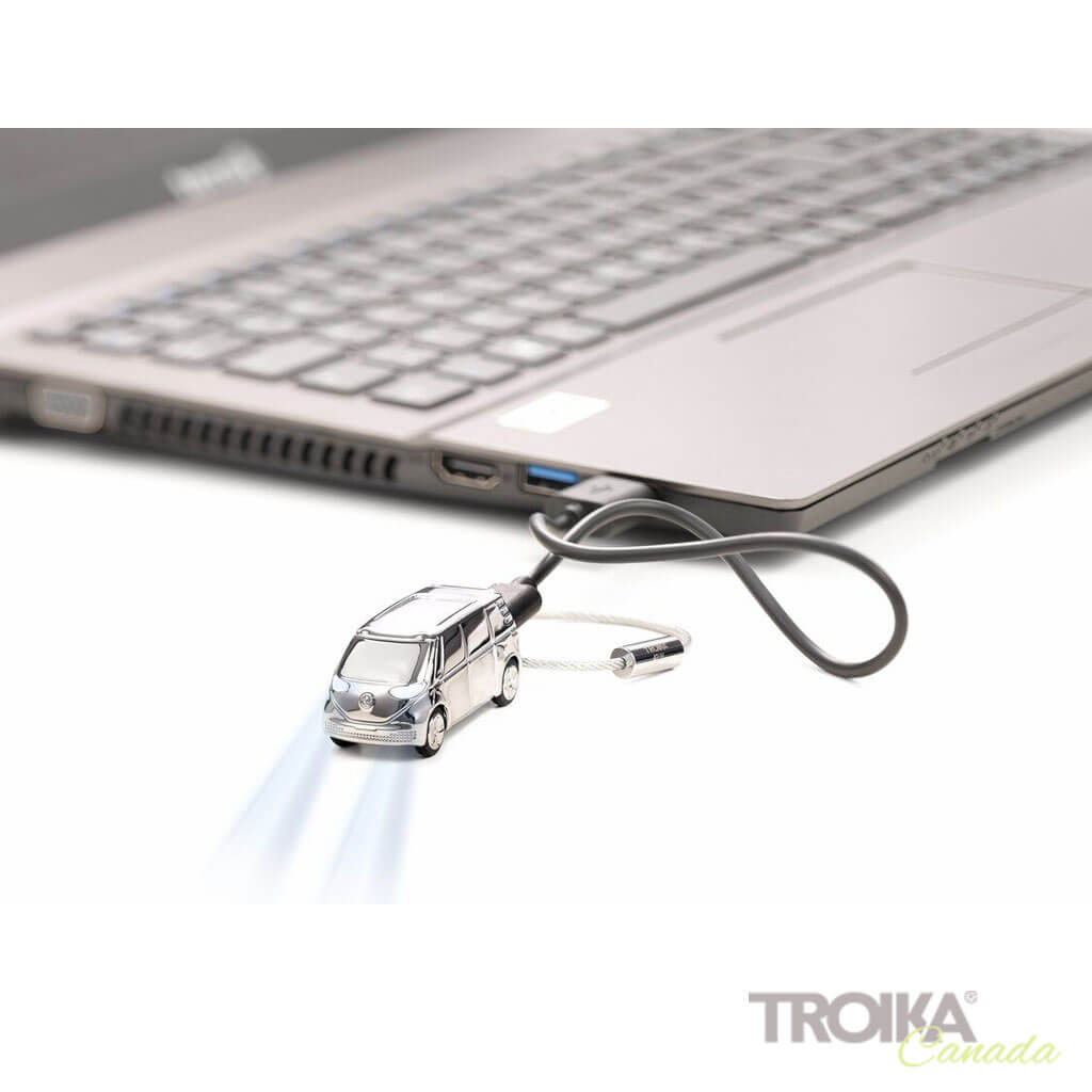 TROIKA Keychain "VOLKSWAGEN ELECTRIC BUS CONCEPT"