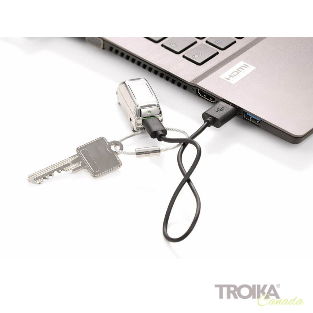 TROIKA Keychain "VOLKSWAGEN ELECTRIC BUS CONCEPT"