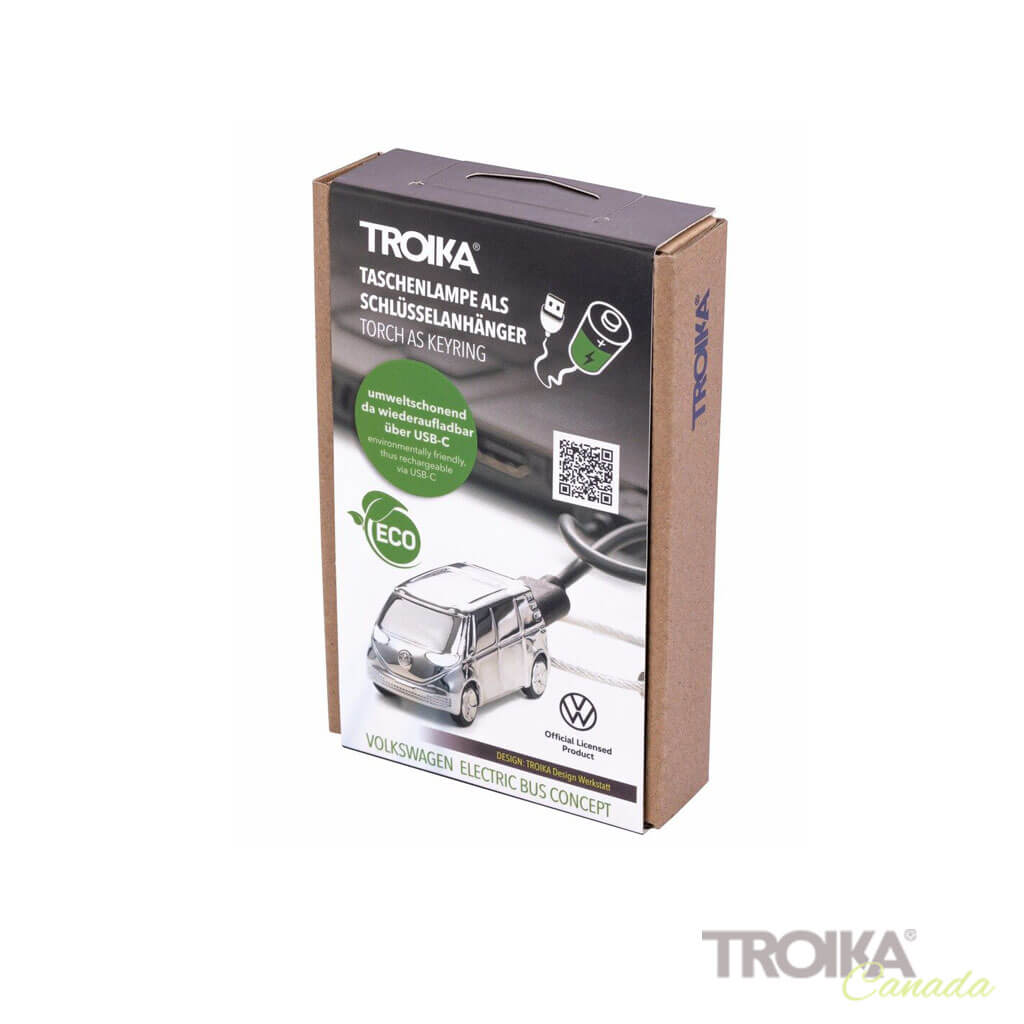 TROIKA Keychain "VOLKSWAGEN ELECTRIC BUS CONCEPT"