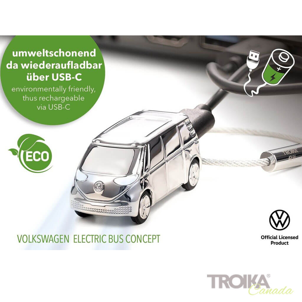 TROIKA Keychain "VOLKSWAGEN ELECTRIC BUS CONCEPT"