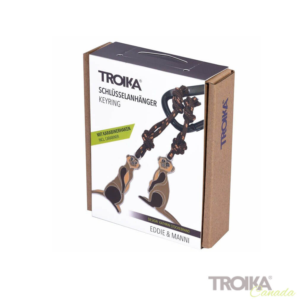 TROIKA Keychain "EDDIE & MANNI"