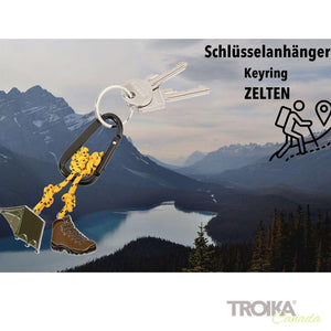TROIKA Keychain "ZELTEN"