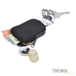 Troika Pocket Click Keyring with Pocket for Coins