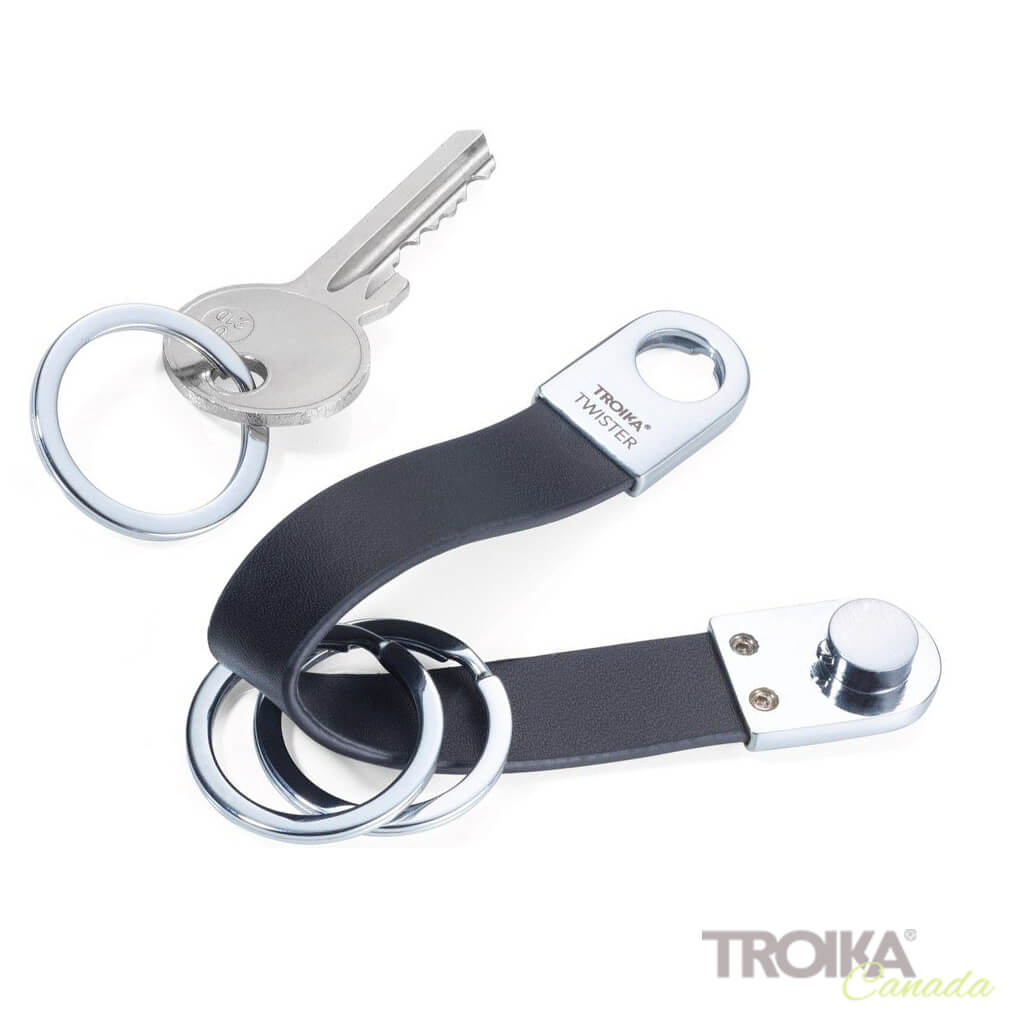 TROIKA Keychain "TWISTER STYLE"