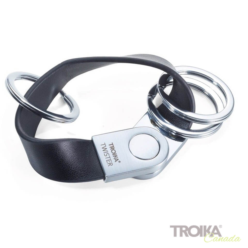 TROIKA Keychain "TWISTER STYLE"