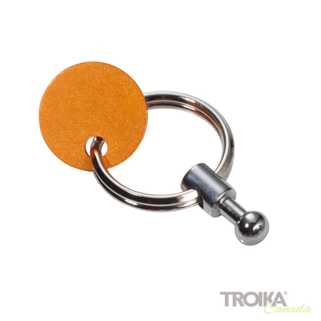 Replacement rings for PATENT/colour keyring shiny, set of 5