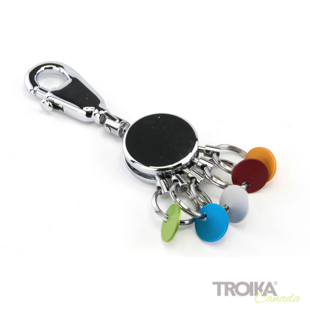 TROIKA Key organizer "PATENT COLOUR" - shiny