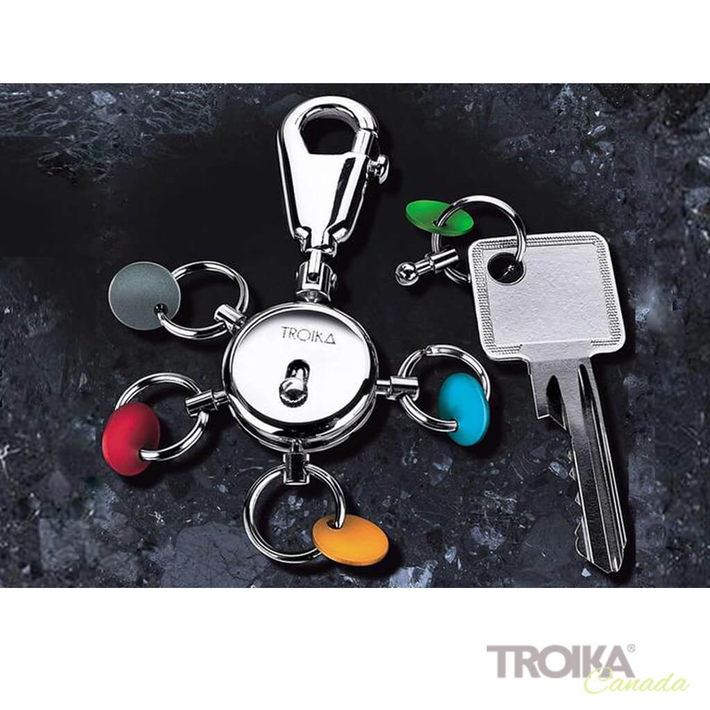 TROIKA Key organizer "PATENT COLOUR"