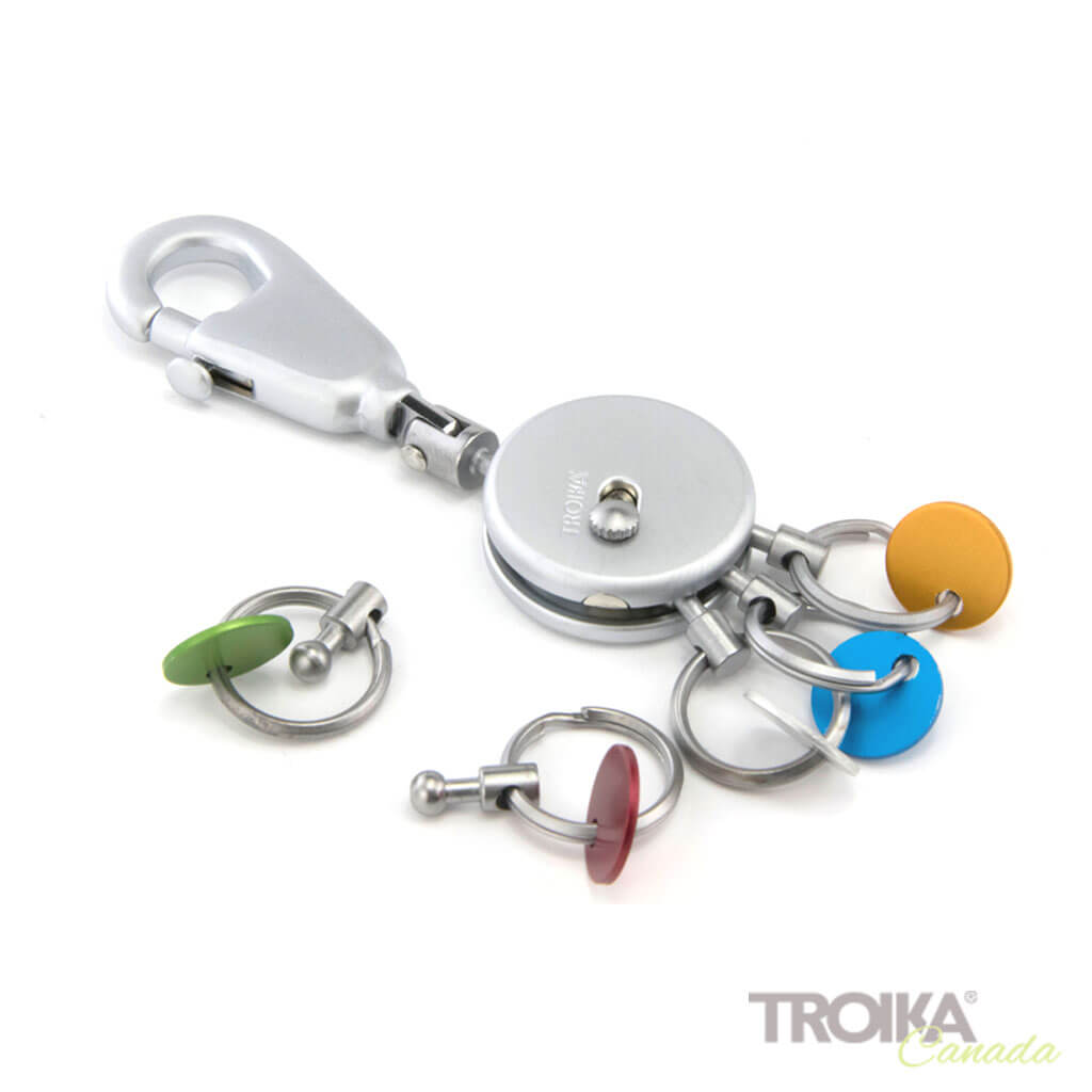 TROIKA Key organizer "PATENT COLOUR" - matt