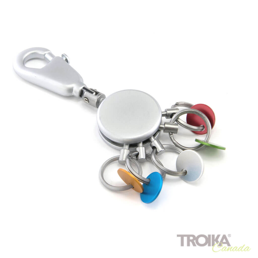 TROIKA Key organizer "PATENT COLOUR" - matt