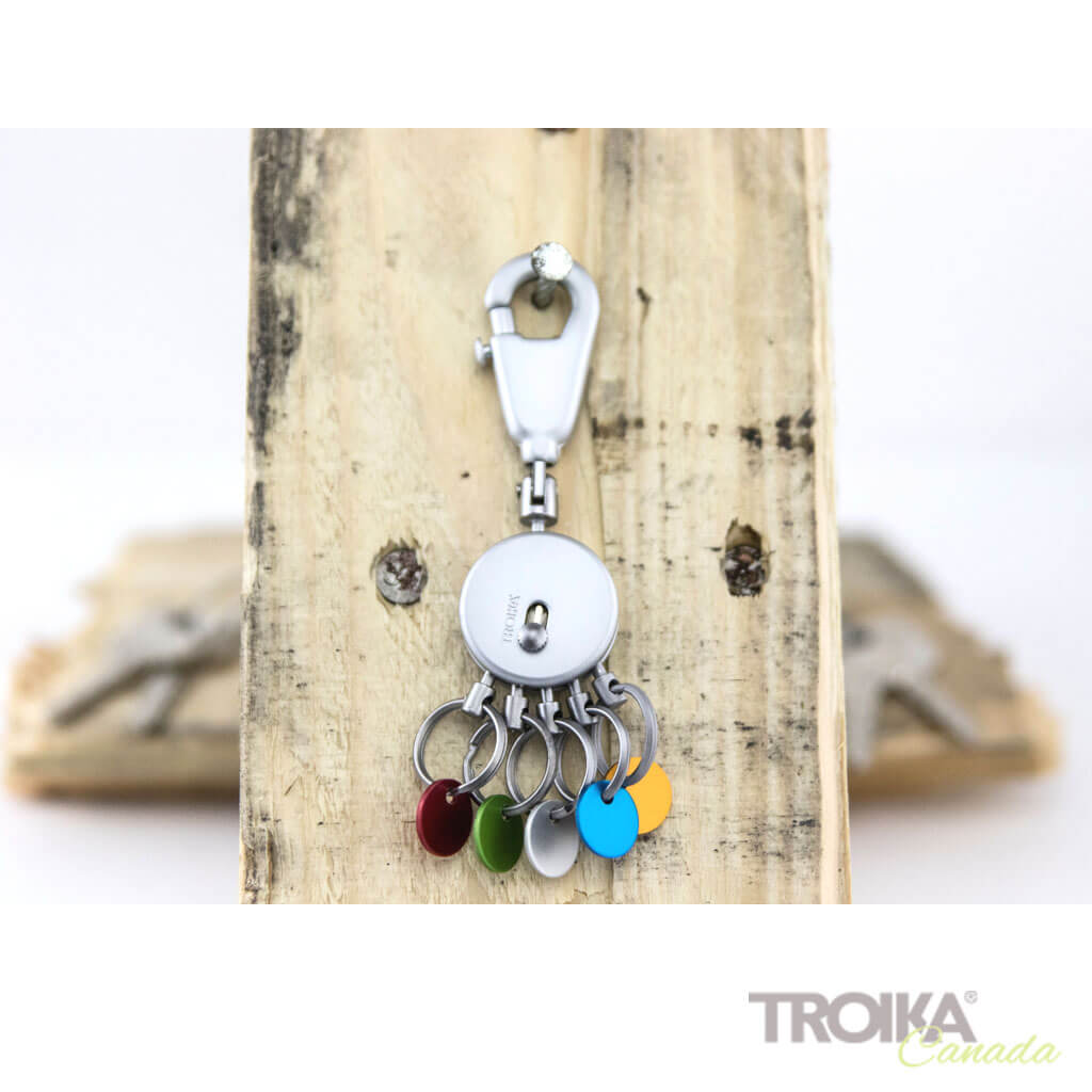 TROIKA Key organizer "PATENT COLOUR" - matt