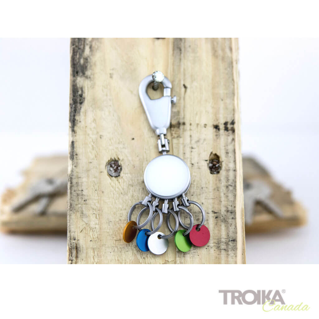 TROIKA Key organizer "PATENT COLOUR" - matt