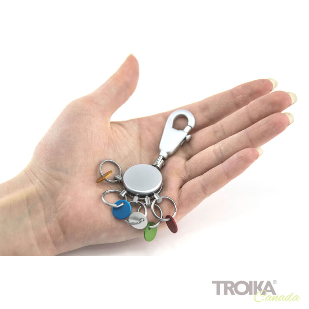 TROIKA Key organizer "PATENT COLOUR" - matt