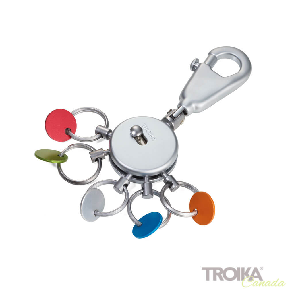 TROIKA Key organizer "PATENT COLOUR" - matt