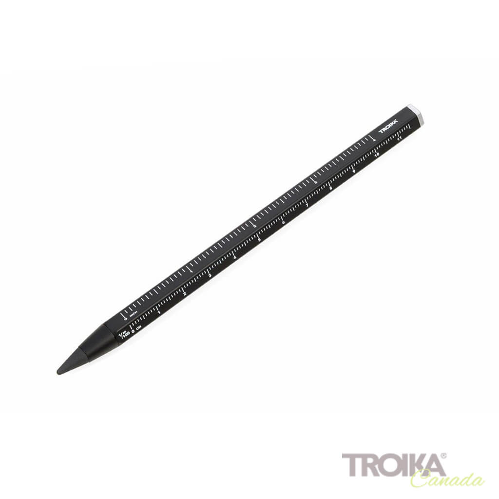 Troika Multitasking Pencil "CONSTRUCTION ENDLESS" - BLACK