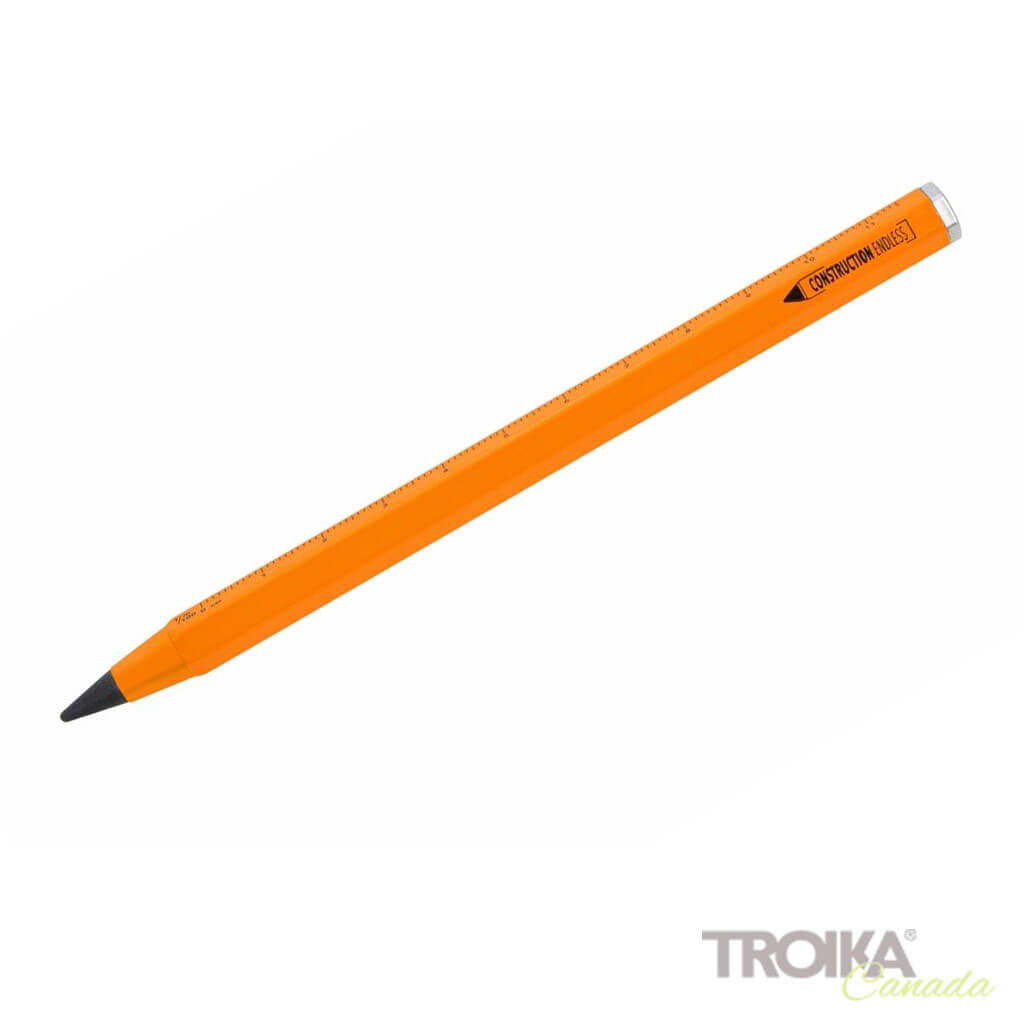 Troika Multitasking pencil "CONSTRUCTION ENDLESS" orange