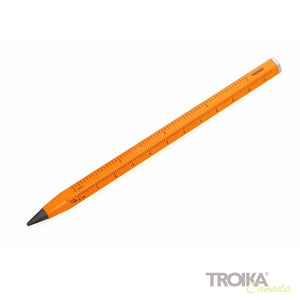TROIKA Multitasking Pencil "CONSTRUCTION ENDLESS" - Neon Orange