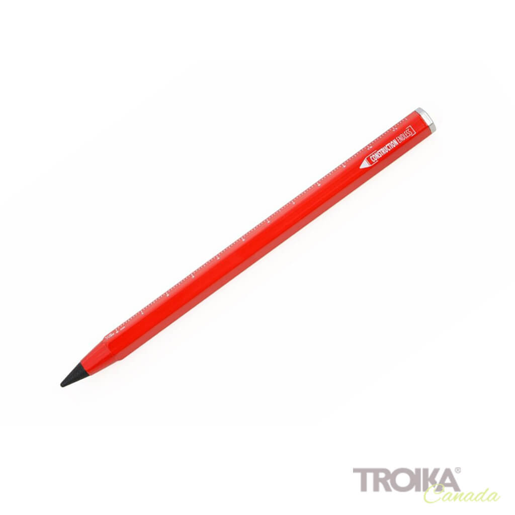 Crayon multitâche Troika "CONSTRUCTION ENDLESS" - Rouge