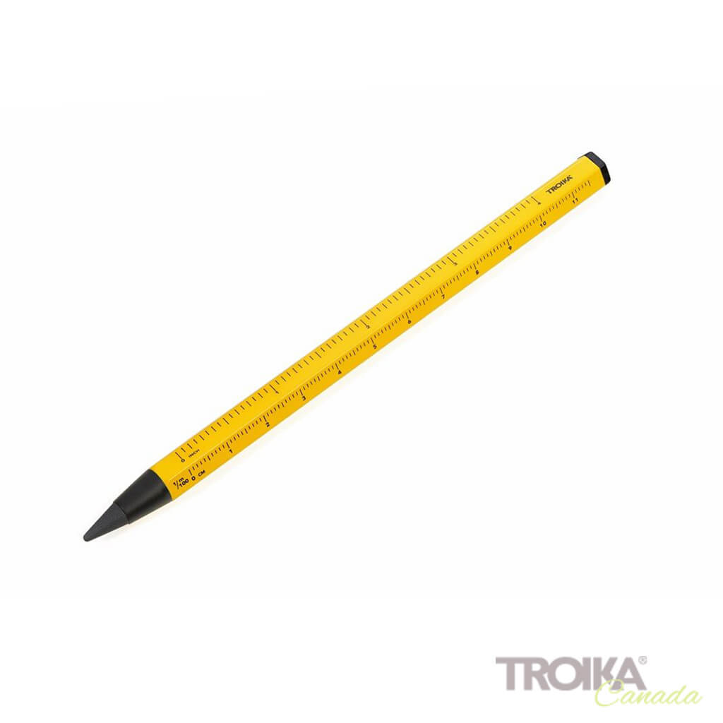 Troika Multitasking Pencil "CONSTRUCTION ENDLESS" - YELLOW