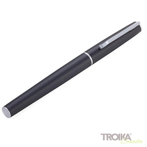 TROIKA Rollerball pen "CAPMATIC" - black