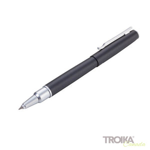 TROIKA Rollerball pen "CAPMATIC" - black