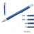 TROIKA Multitasking Ballpoint Pen "CONSTRUCTION" - Atlantic Blue