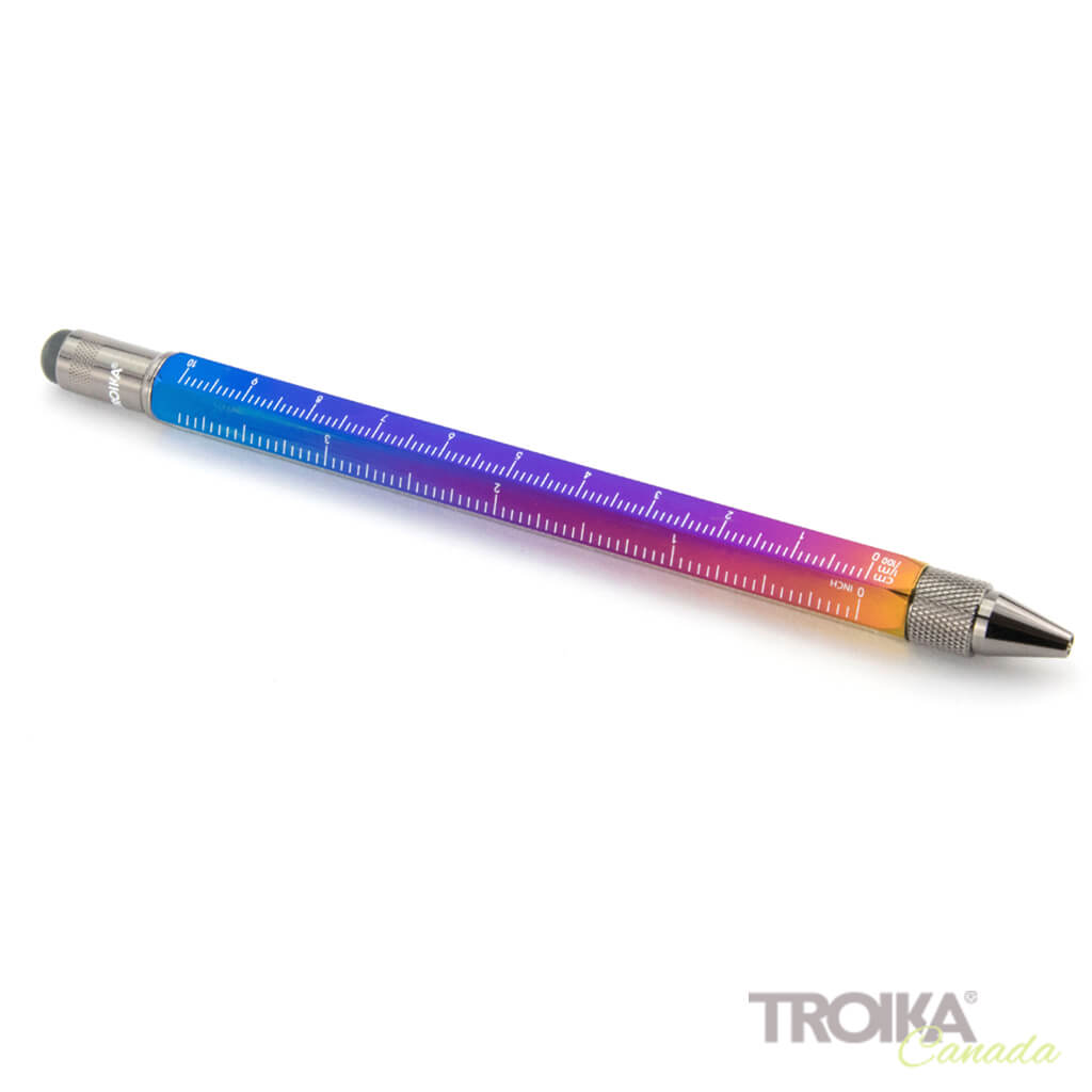 TROIKA Multitasking ballpoint pen "CONSTRUCTION" - spectrum