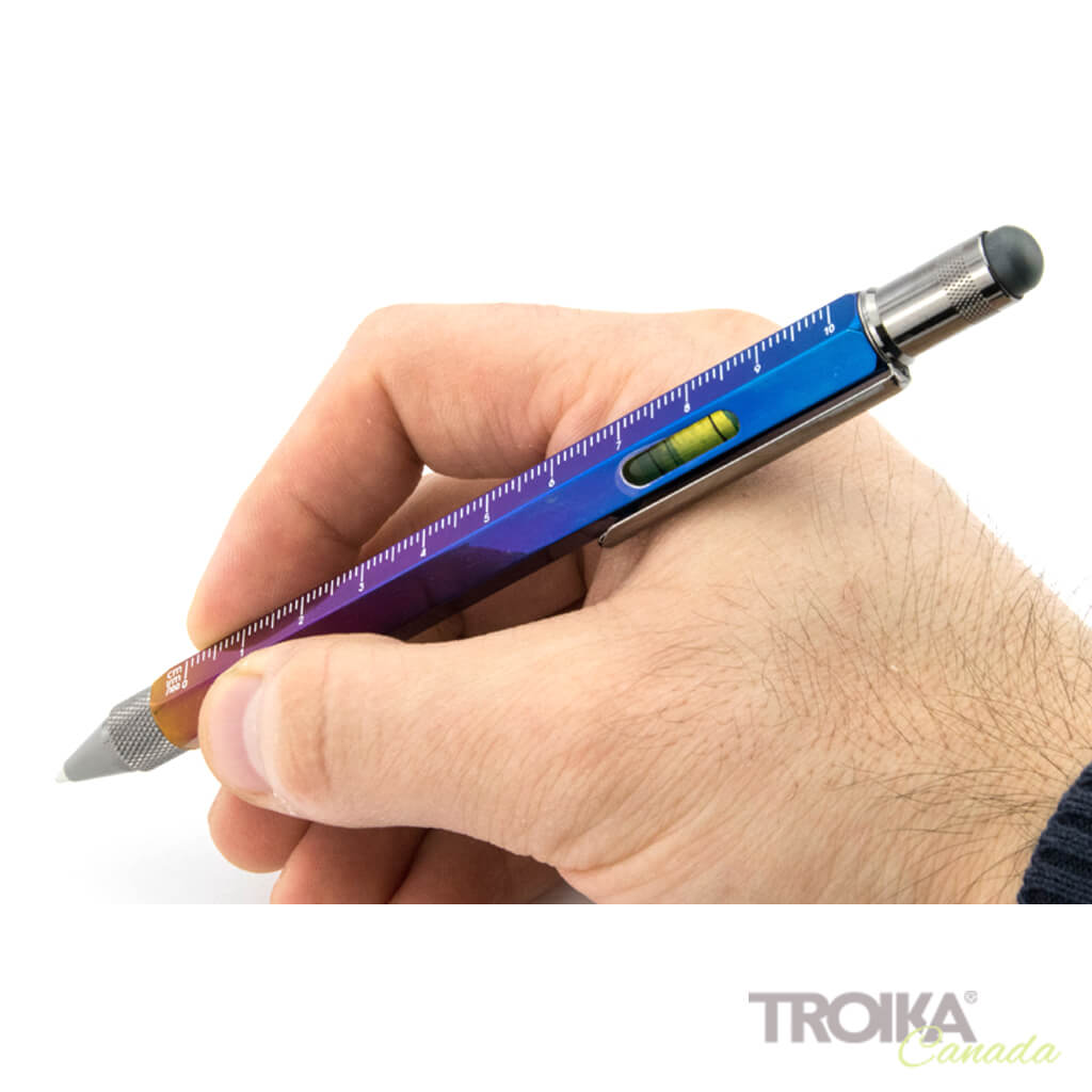 TROIKA Multitasking ballpoint pen "CONSTRUCTION" - spectrum