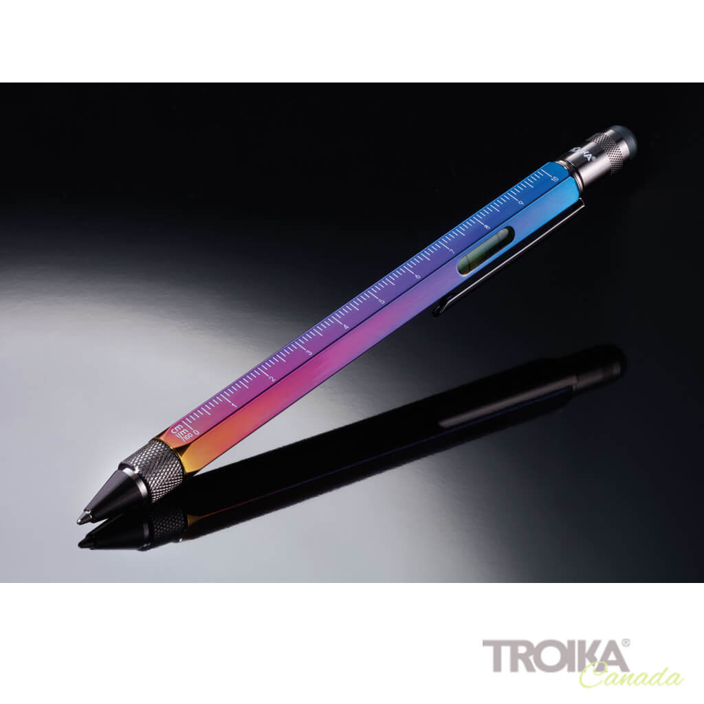 TROIKA Multitasking ballpoint pen "CONSTRUCTION" - spectrum