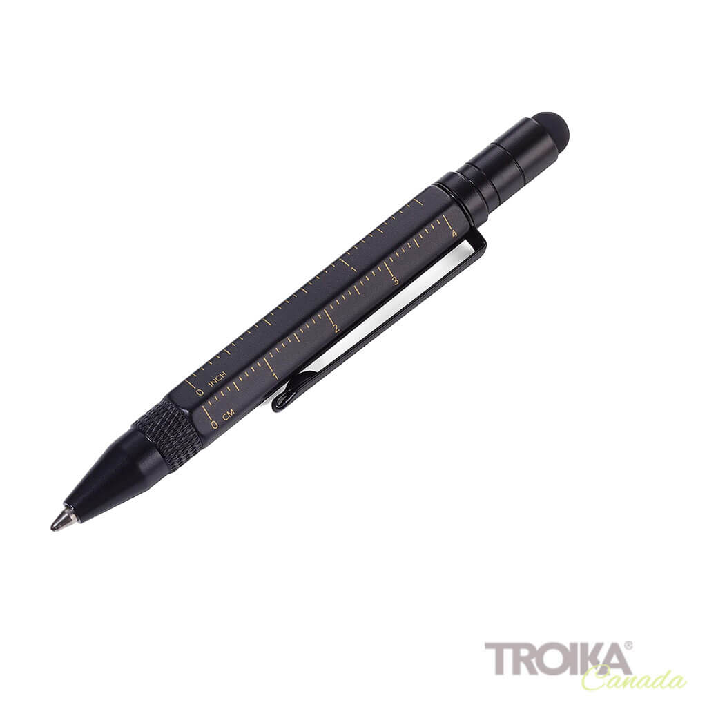 TROIKA "LILIPUT TOOL PEN" black/gold