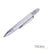 TROIKA Multitasking ballpoint pen "CONSTRUCTION LILIPUT" - small silver