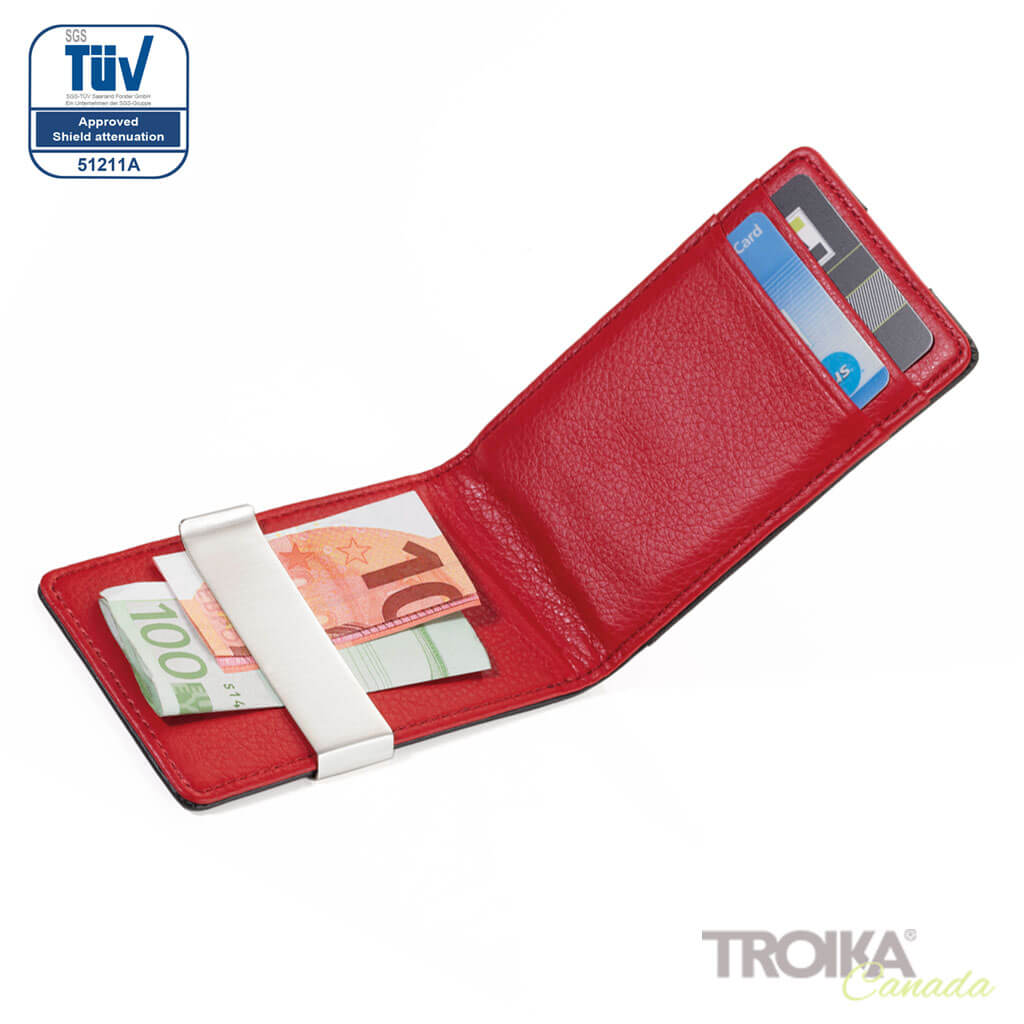 TROIKA Credit card case "RED PEPPER CardSaver"