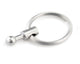 TROIKA Replacement Rings for PATENT Keyring Matt, Set of 5