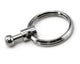 TROIKA Replacement Rings for "PATENT" Keyring Shiny, Set of 5