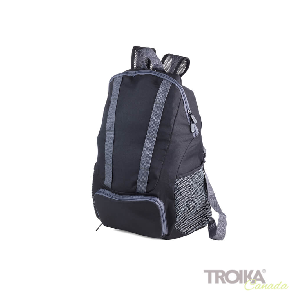 TROIKA Backpack "BAGPACK" - BLACK